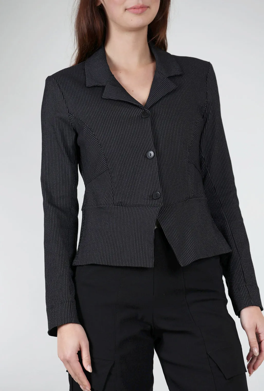 Atlantis Jacket, Black Stripe