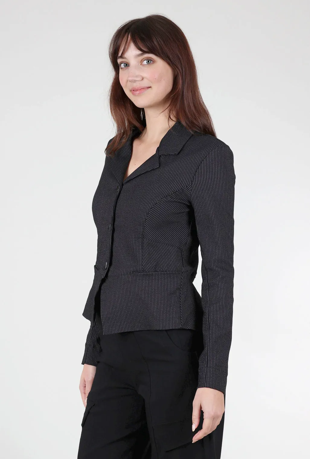 Atlantis Jacket, Black Stripe