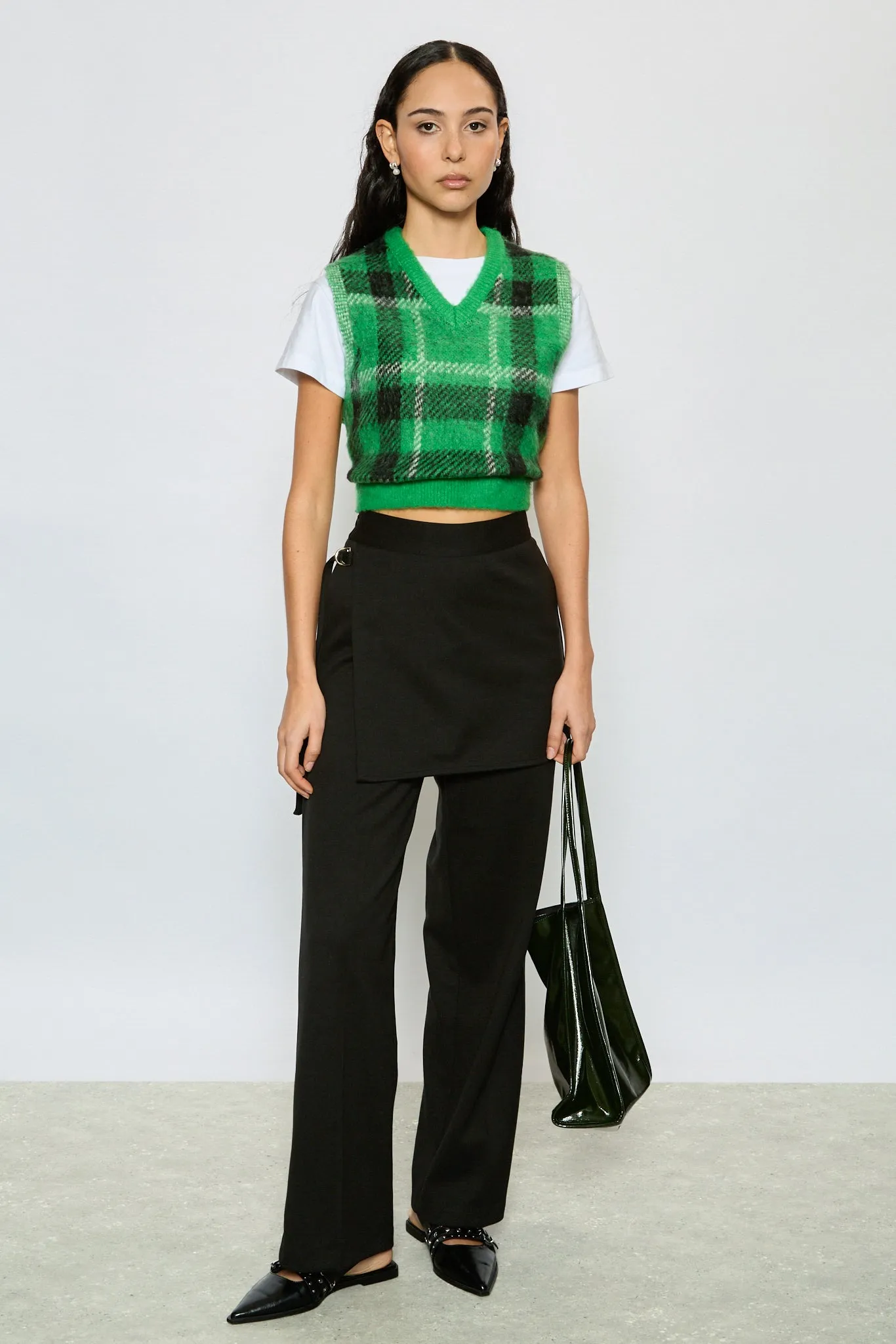 Black smart skirt trousers