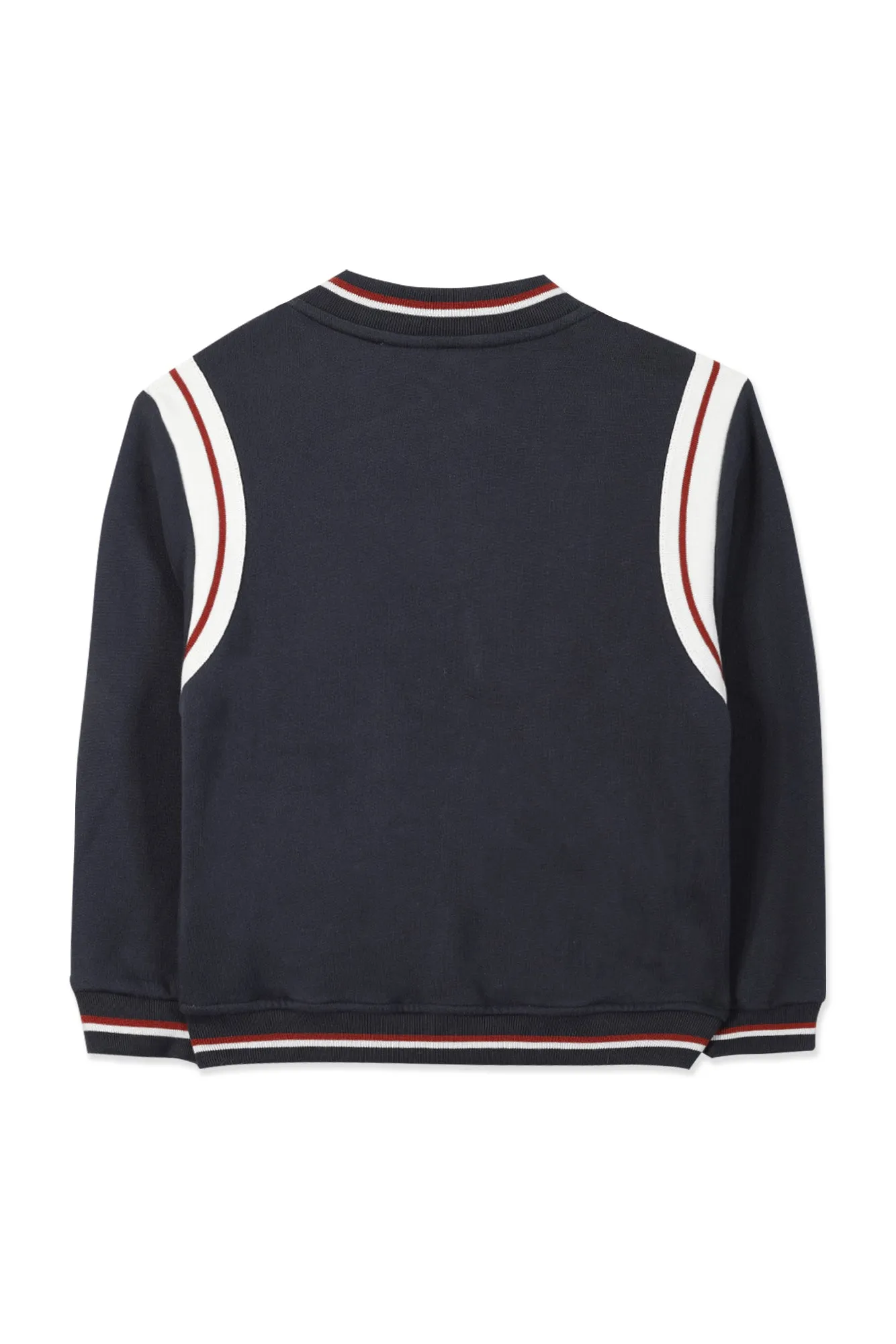 Bomber Jacket- Navy Fleece