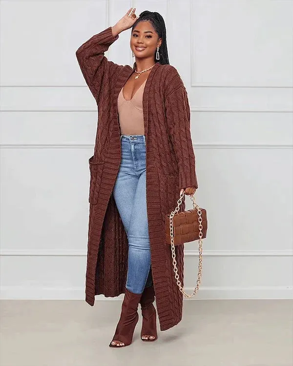 Celeste Cardigan | Stijlvolle trendy oversized gebreid vest voor dames