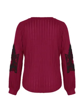 Chic Comfort: Women's Soft Knit Sweater Top