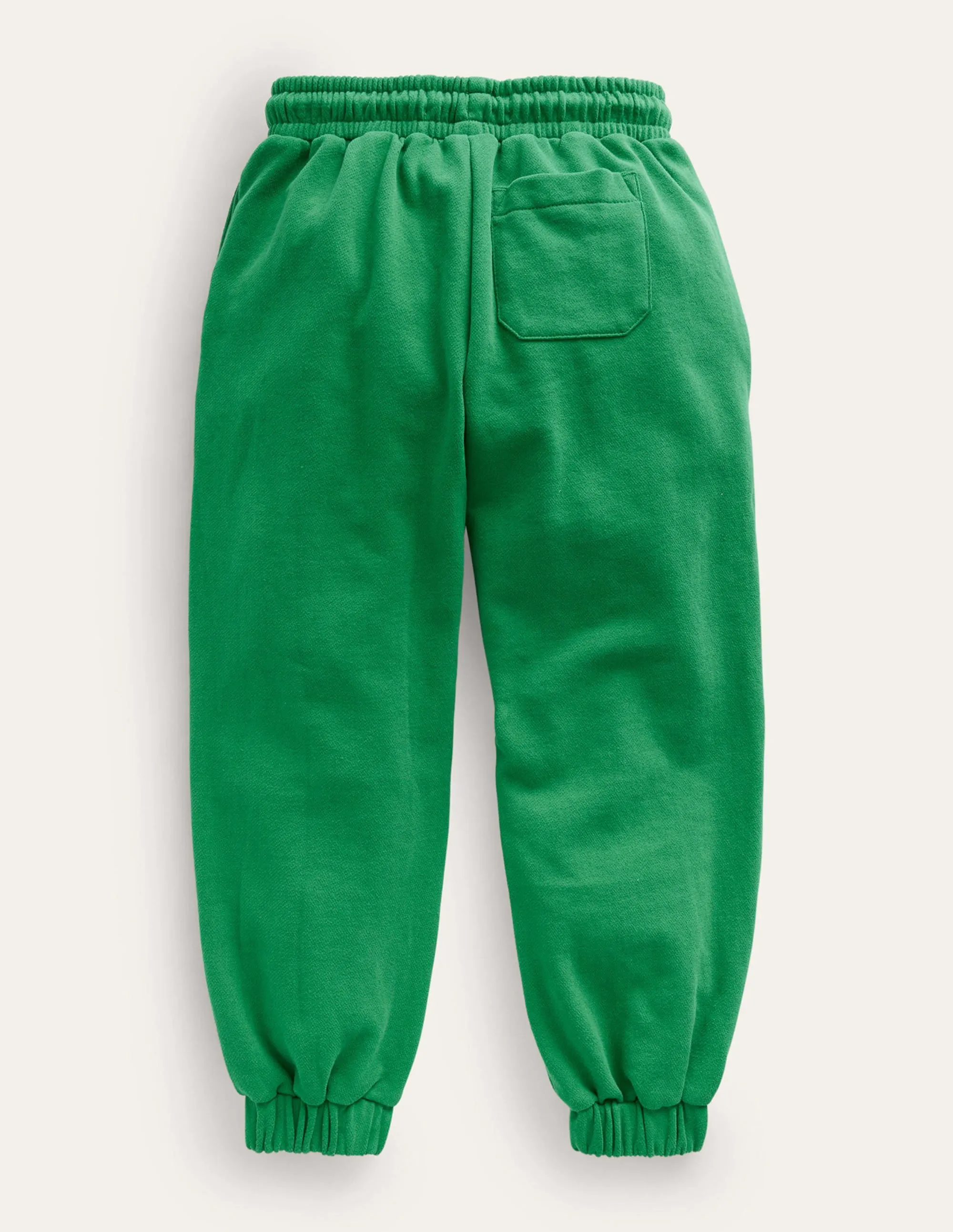 Cosy Relaxed Joggers-Deep Green