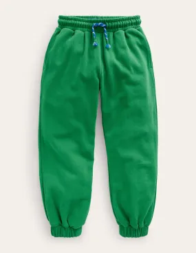 Cosy Relaxed Joggers-Deep Green