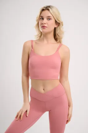 Dahlia Crop Top Watermelon Pink