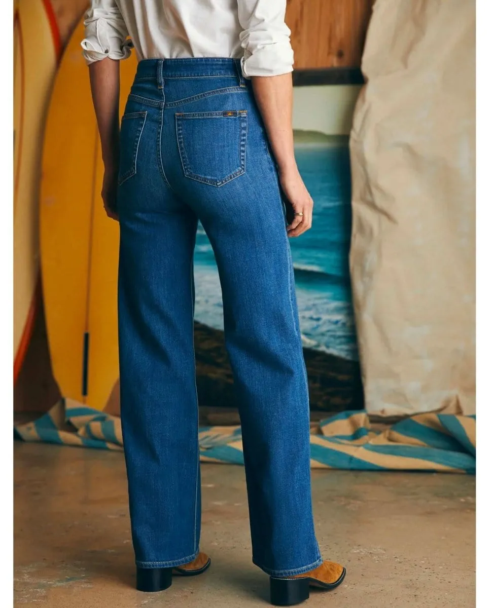 Dream Jean Wide Leg Indigo Coast