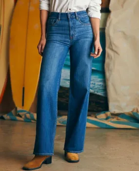 Dream Jean Wide Leg Indigo Coast