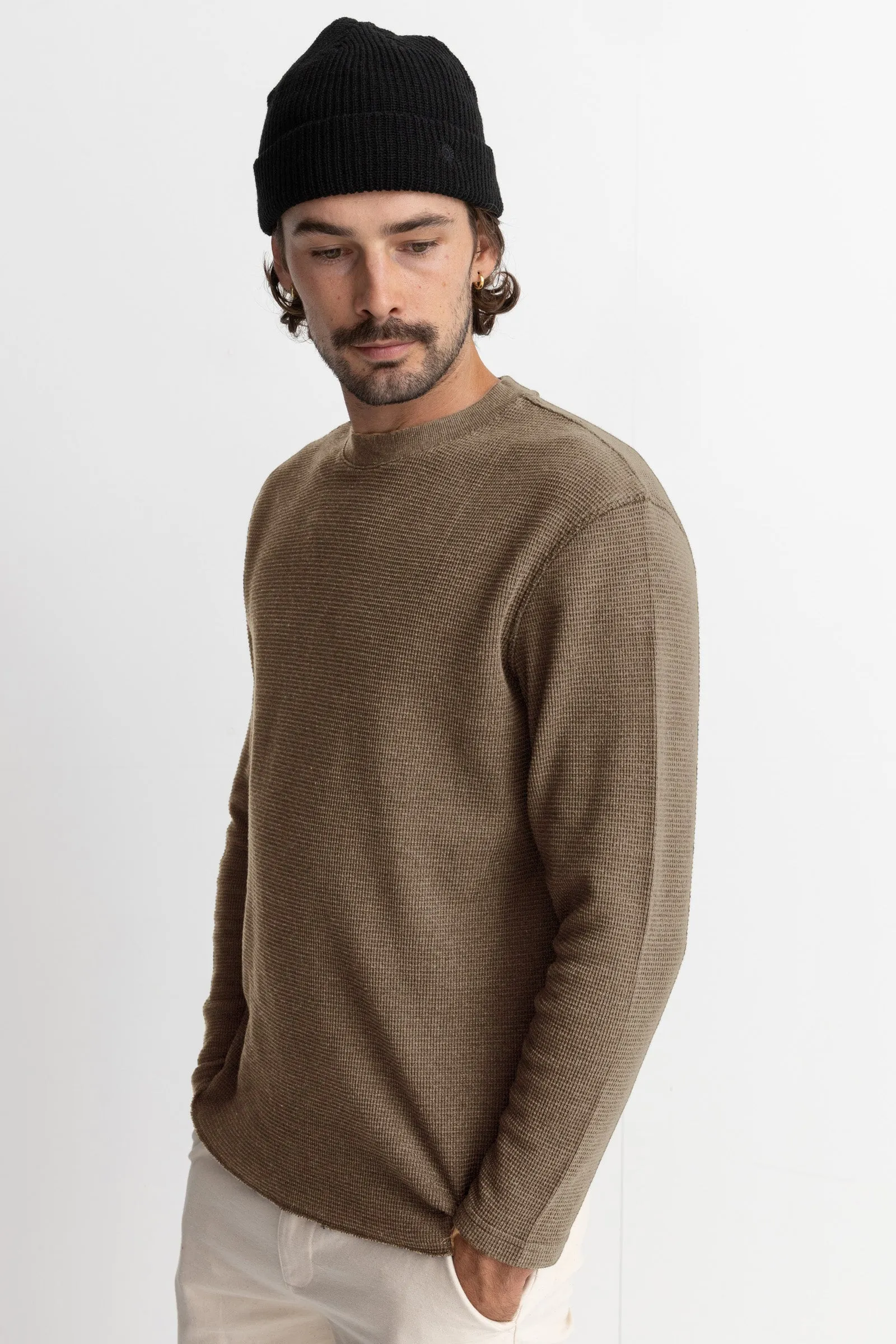 Essential Waffle Knit Chai