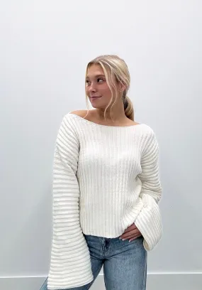 Greater Good Boat Neck Sweater