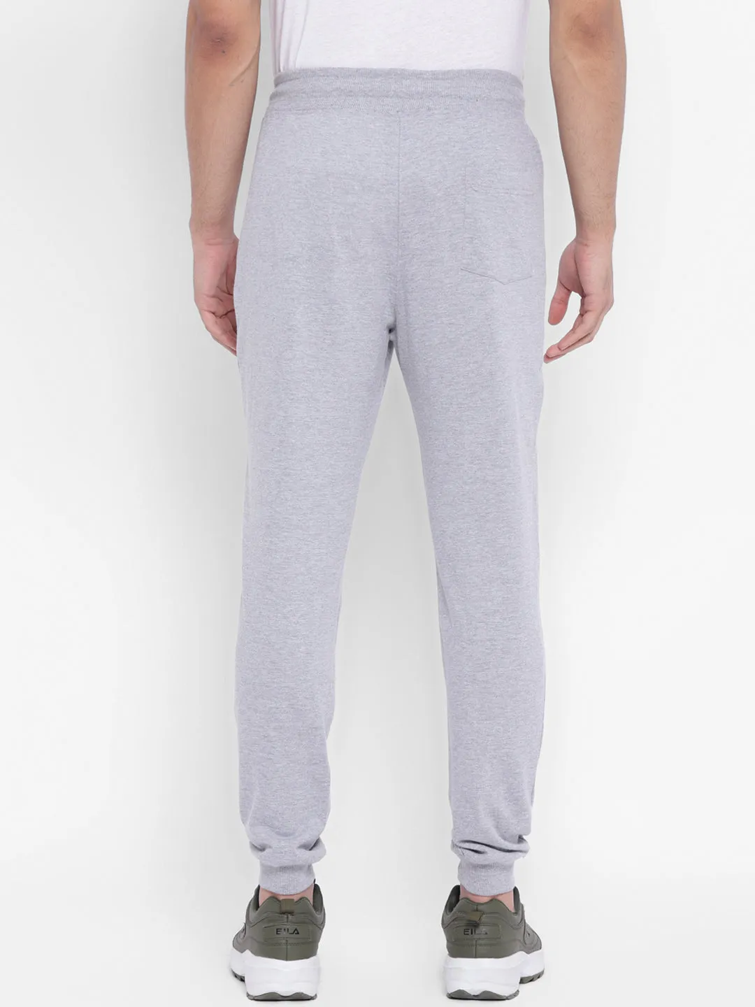 Grey Melange Joggers