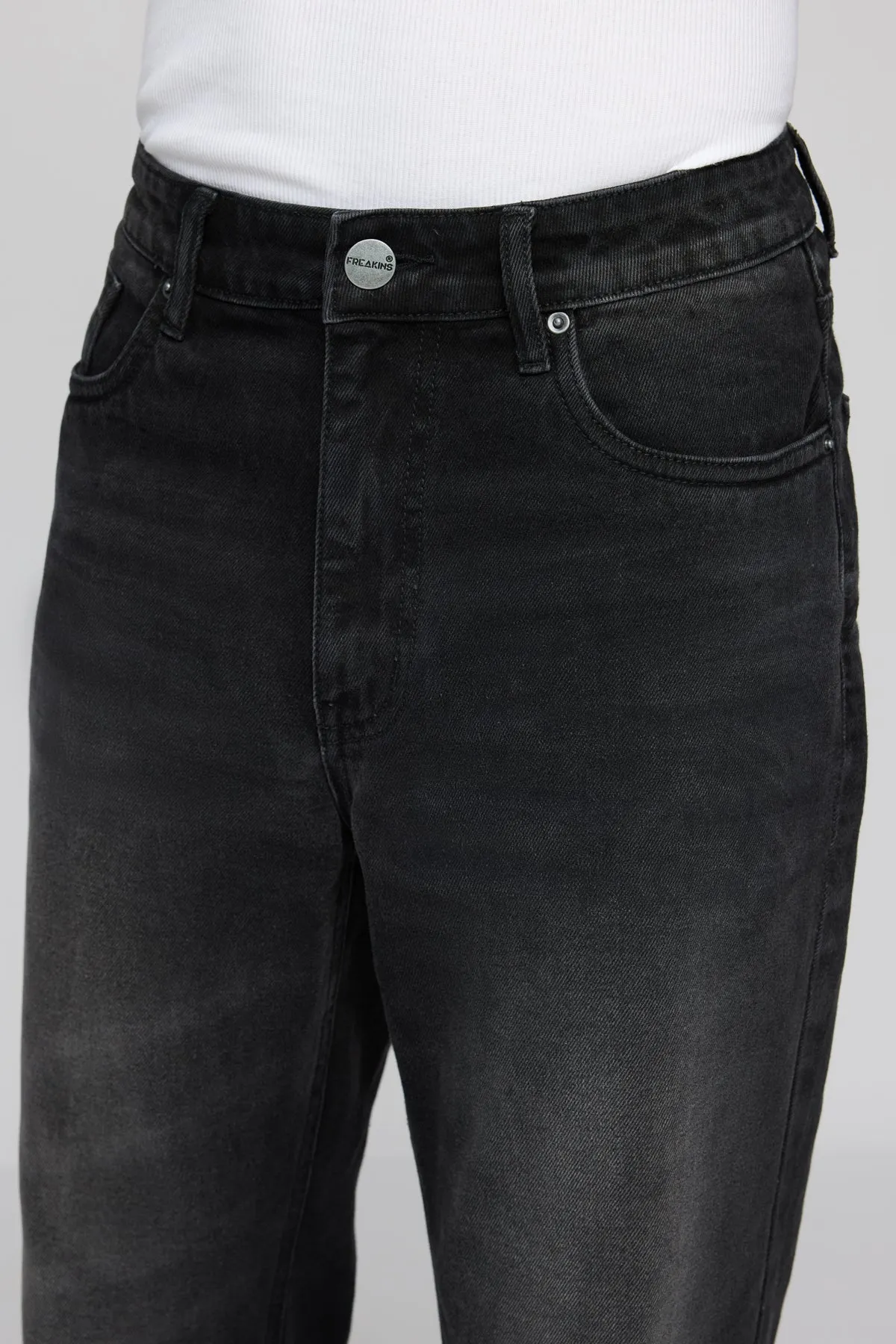 Gull Black Men's Relaxed Fit Jeans