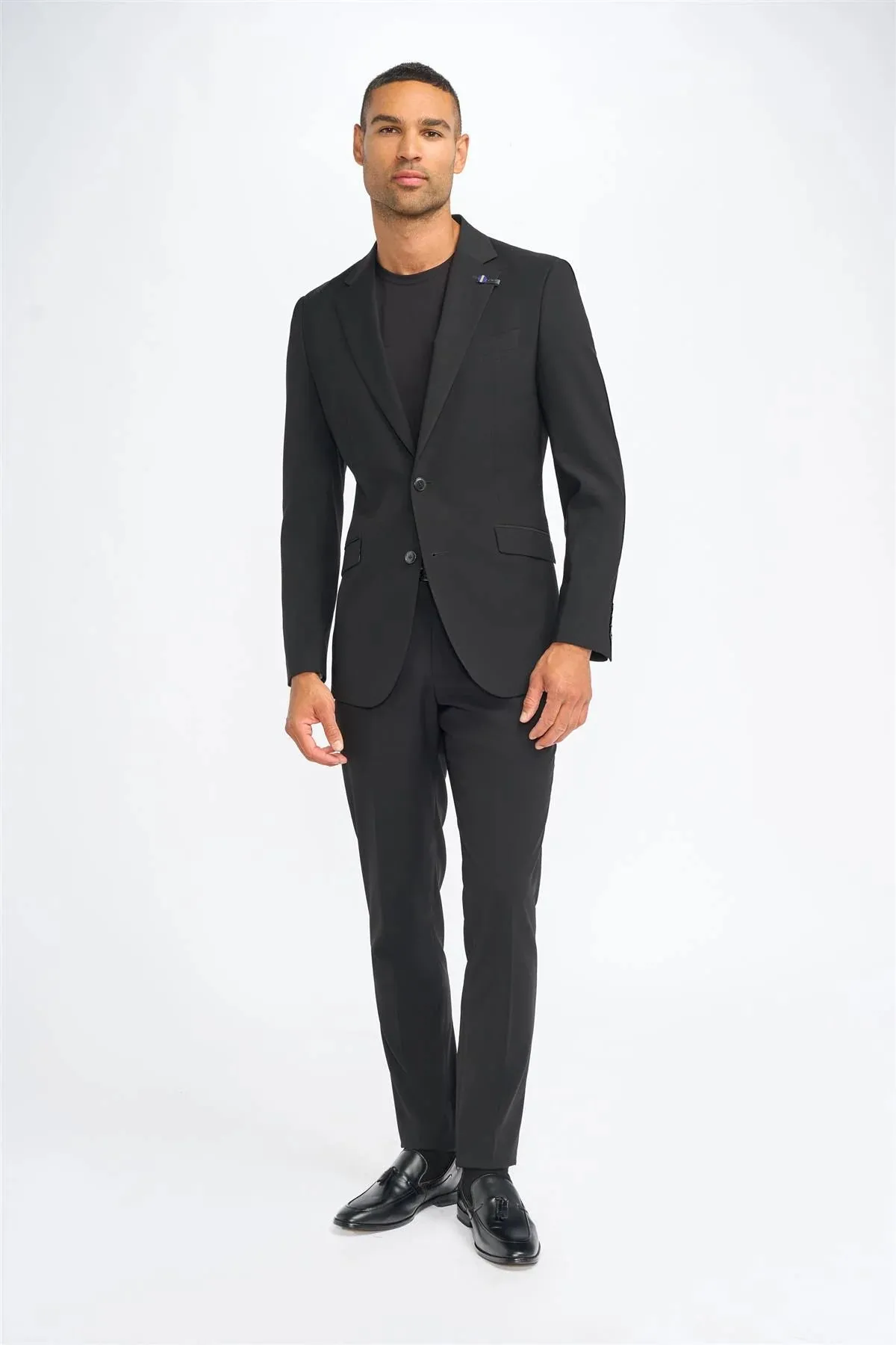 House Of Cavani Malibu smart-casual Blazer BLACK