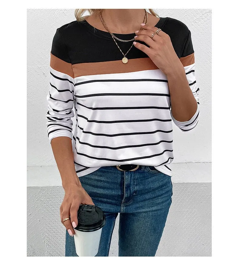 Ivyshape | Casual Striped Top