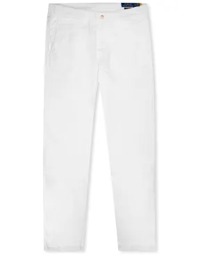 Linen Cotton Trousers White