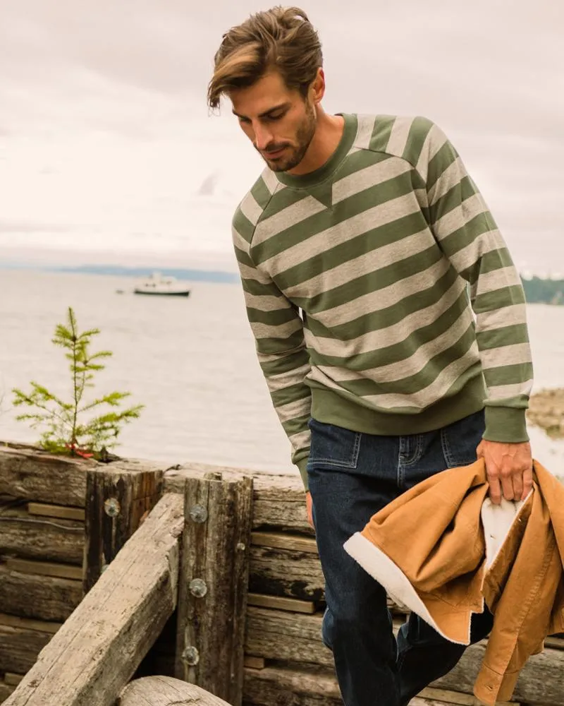 Organic Raglan Crew Pullover