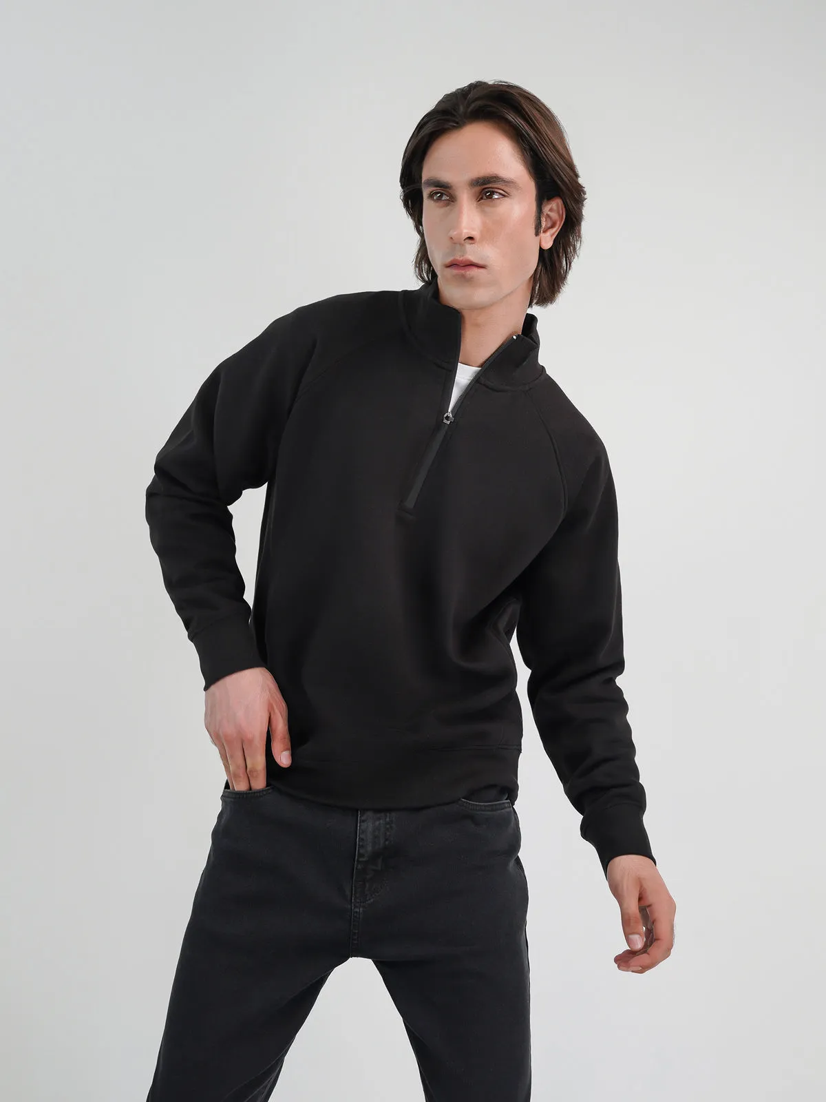 "STANKO" Casual Fleece Zipper Sweatshirt