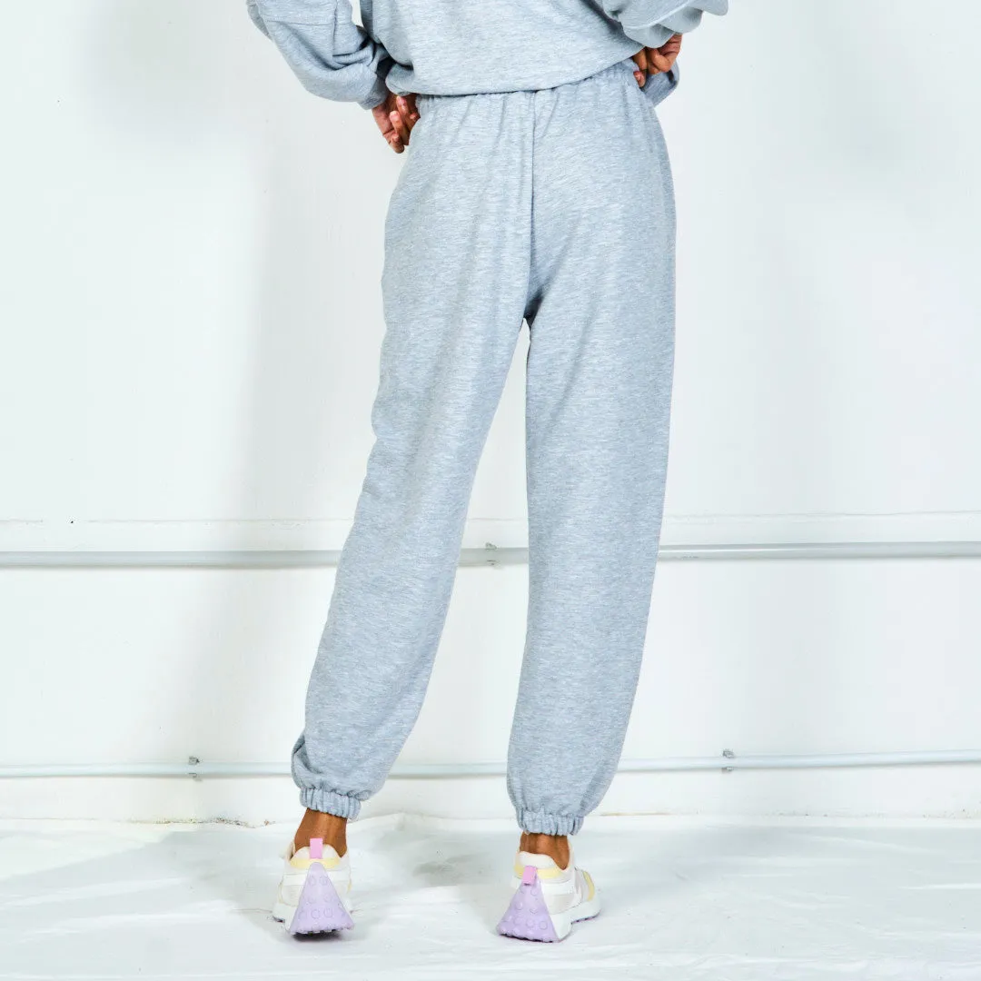 Relaxed sweater and jogger set wholesale