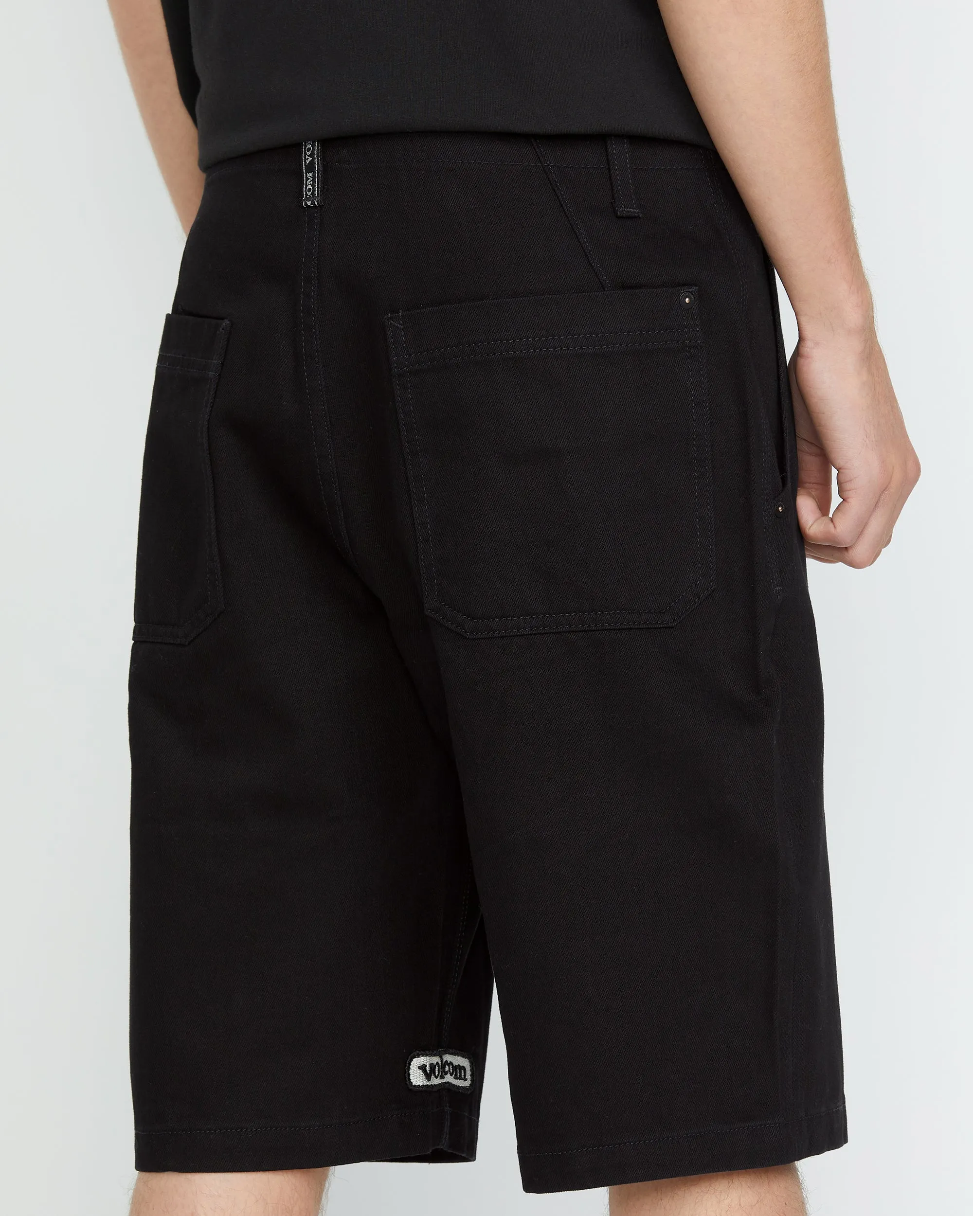 Sawhorse Denim Short - BLACK