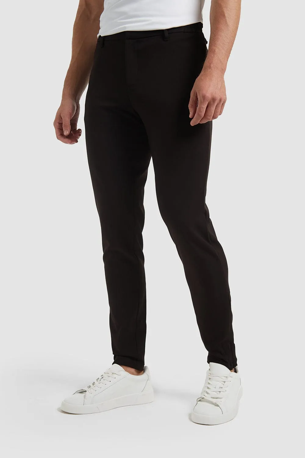 Smart Performance Trousers in Black