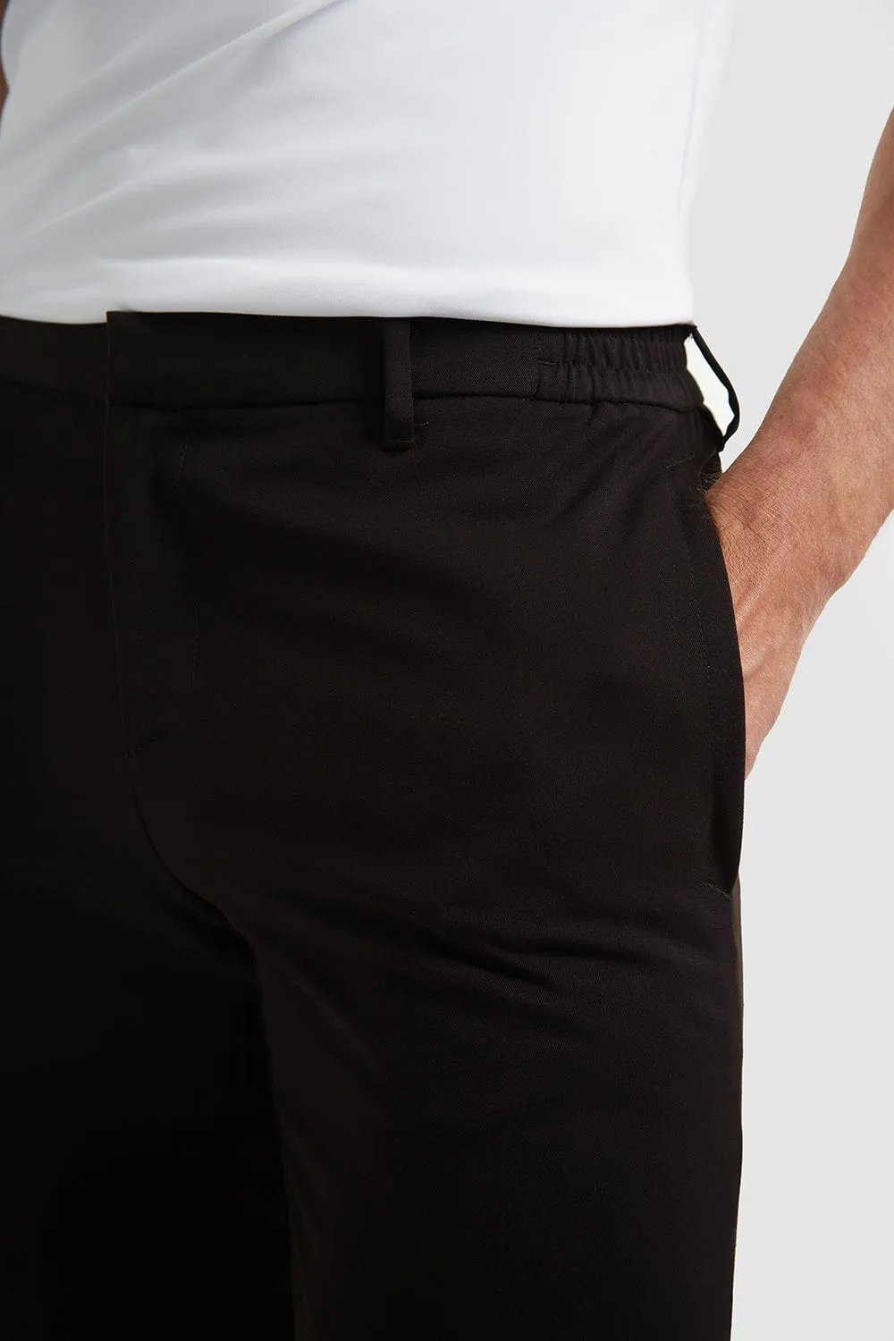 Smart Performance Trousers in Black