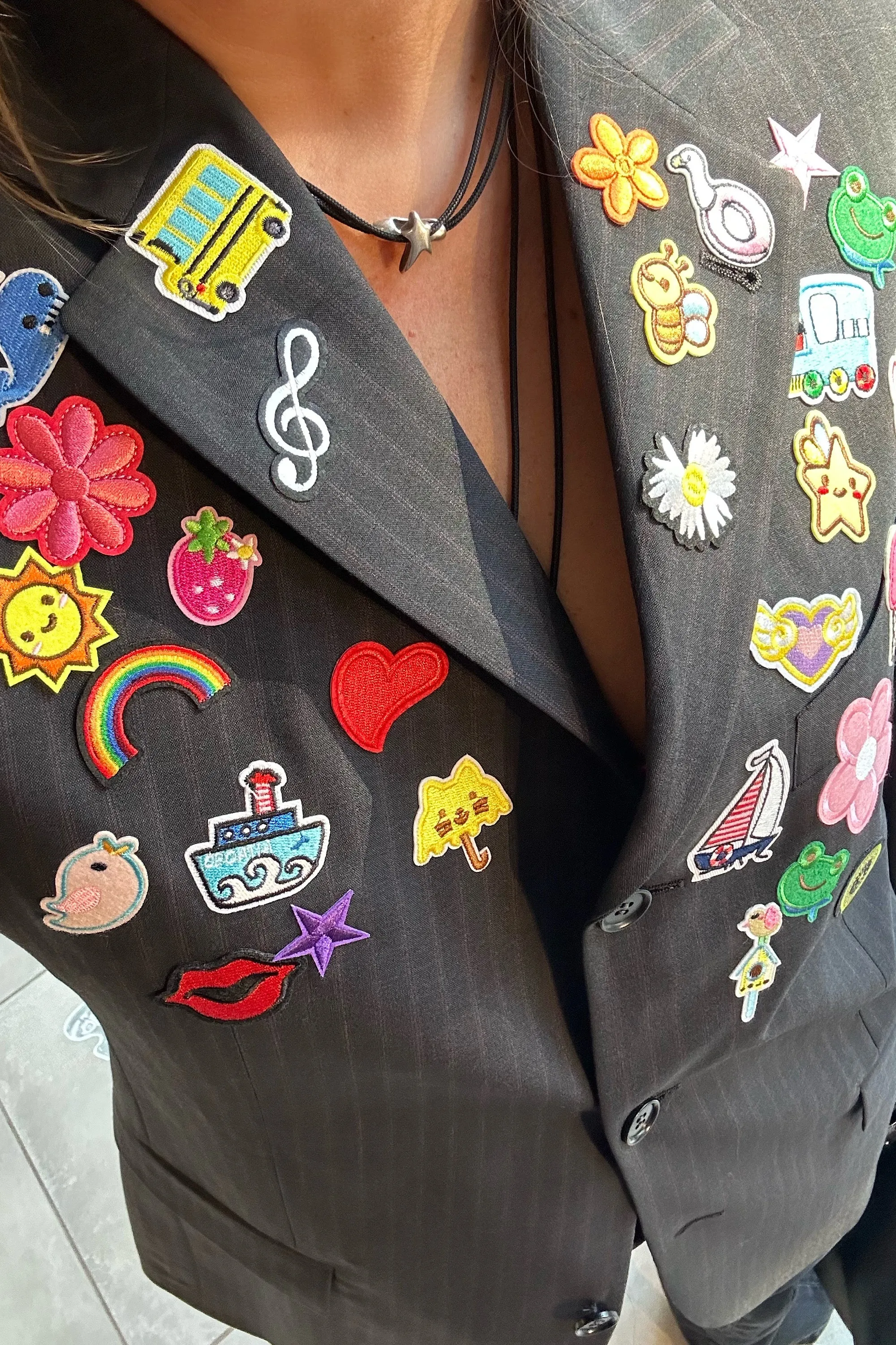 STICKERS VINTAGE BLAZER