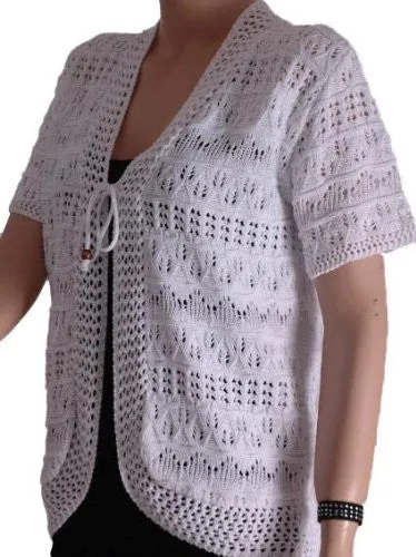 Tara Crochet Knitted Cardigan