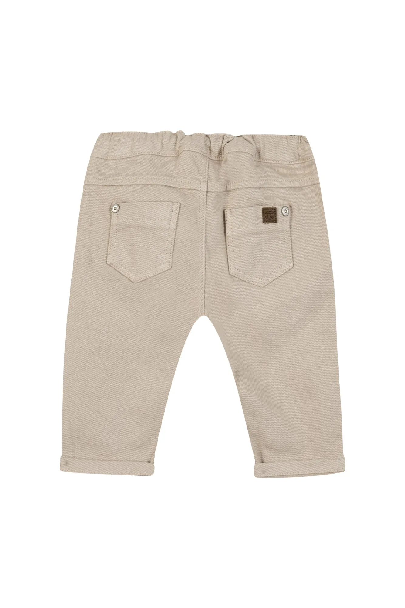 Trousers - Beige Twill