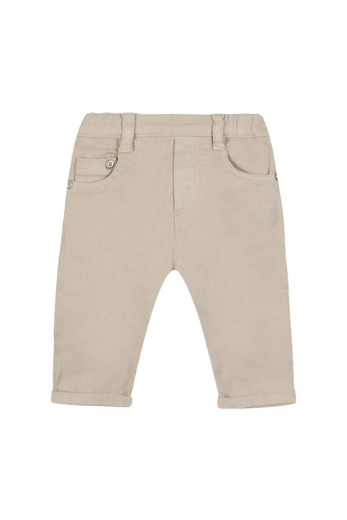 Trousers - Beige Twill