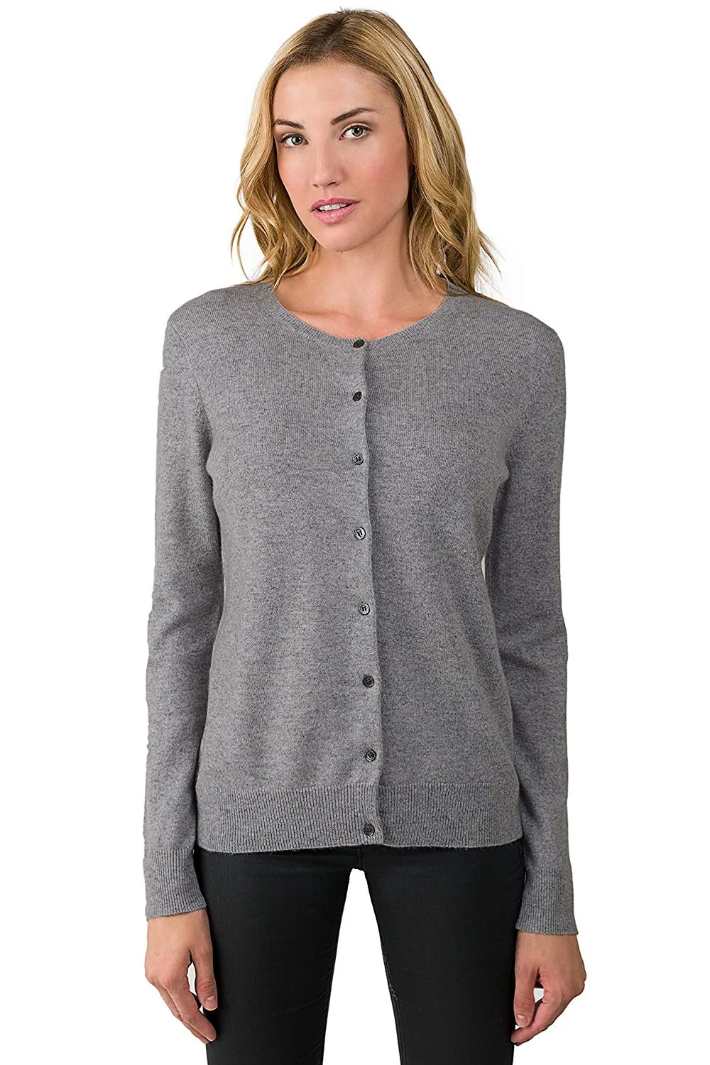 Women's 100% Cashmere Cardigan Sweater