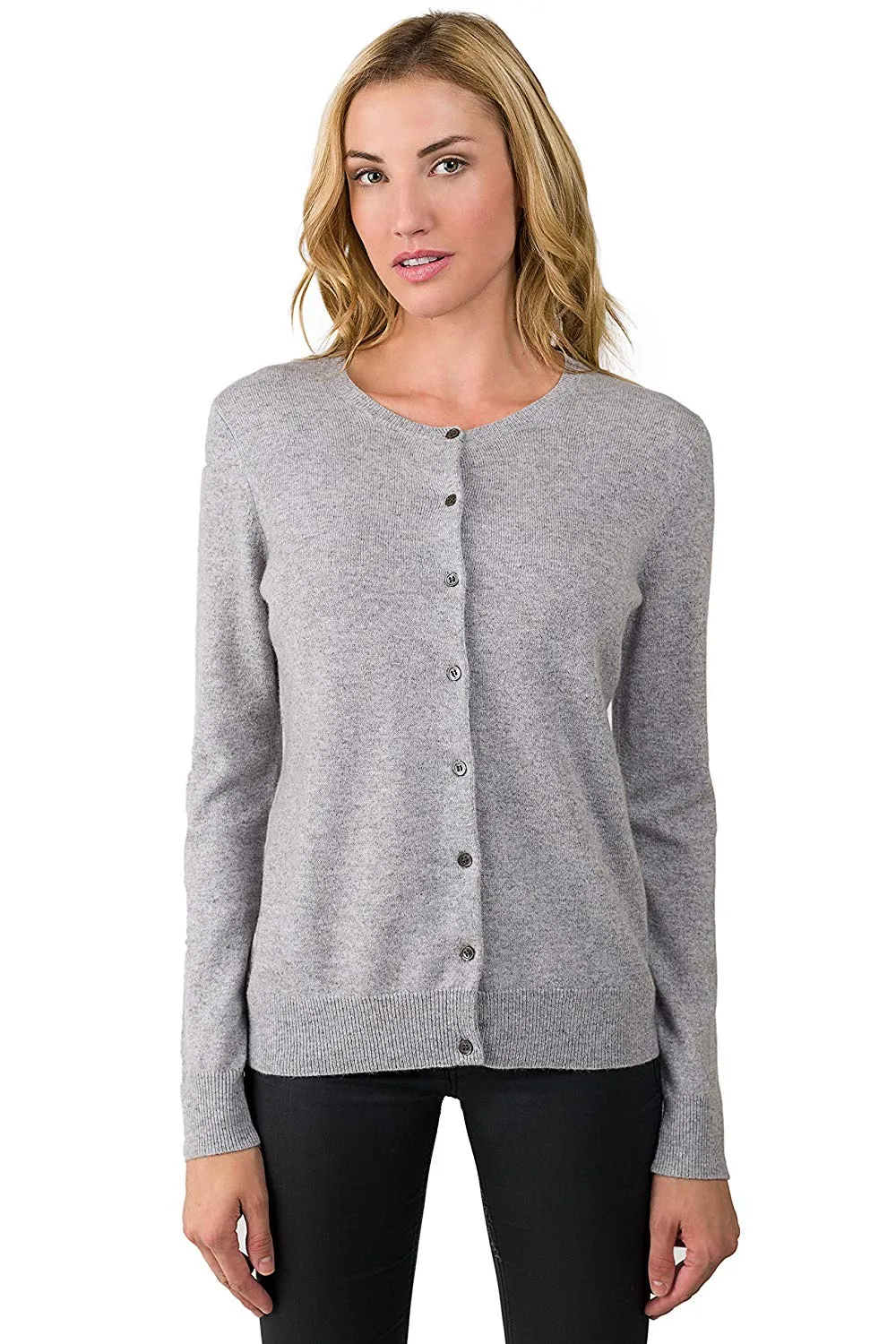 Women's 100% Cashmere Cardigan Sweater