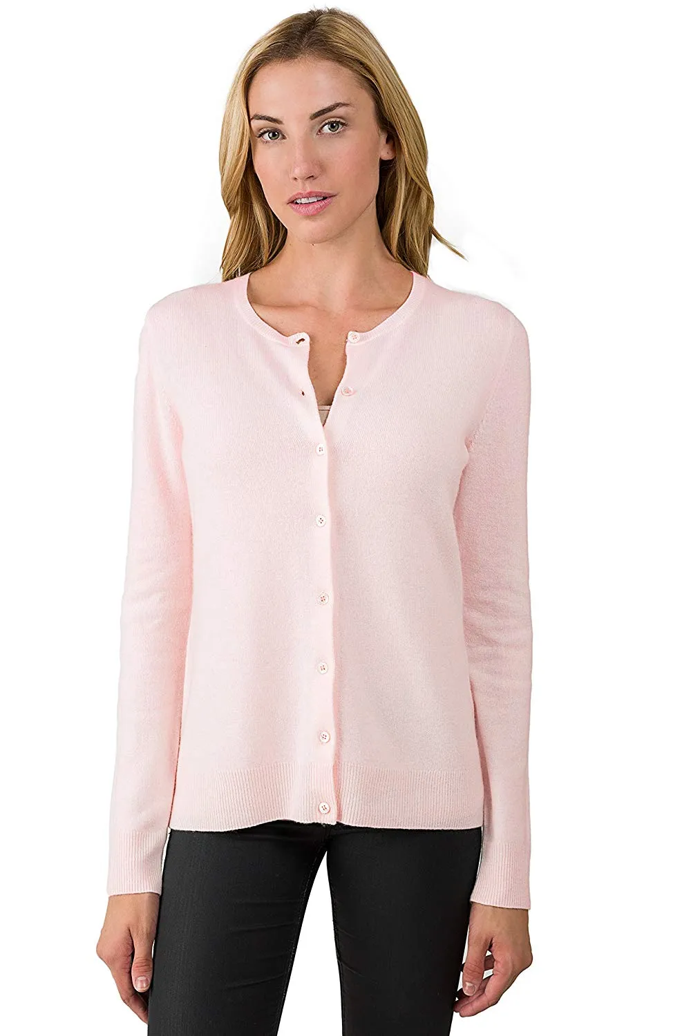 Women's 100% Cashmere Cardigan Sweater