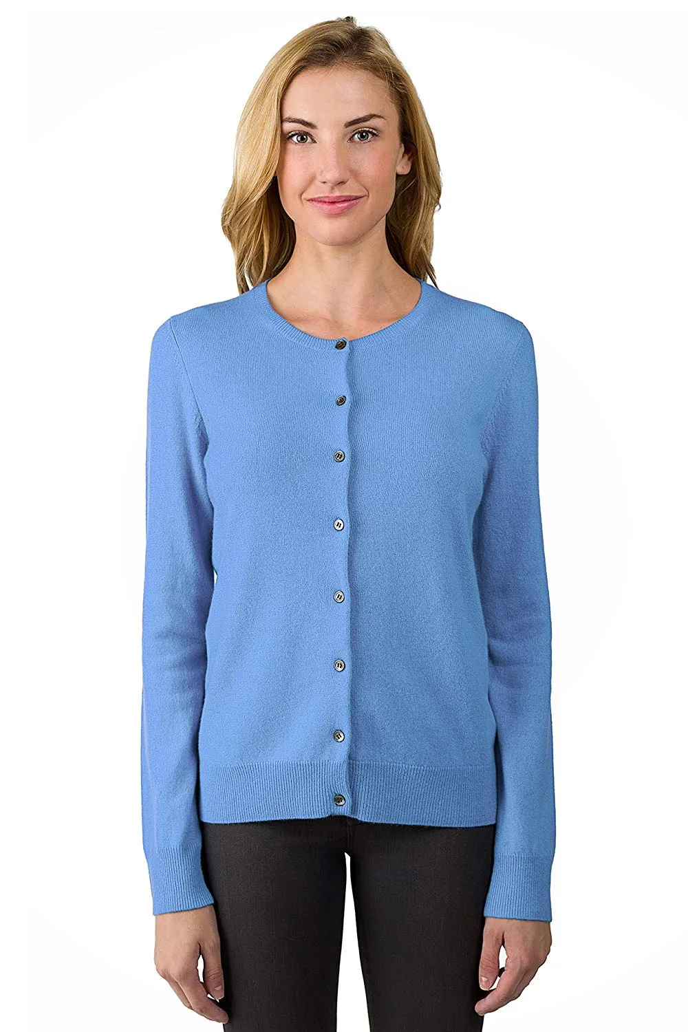 Women's 100% Cashmere Cardigan Sweater